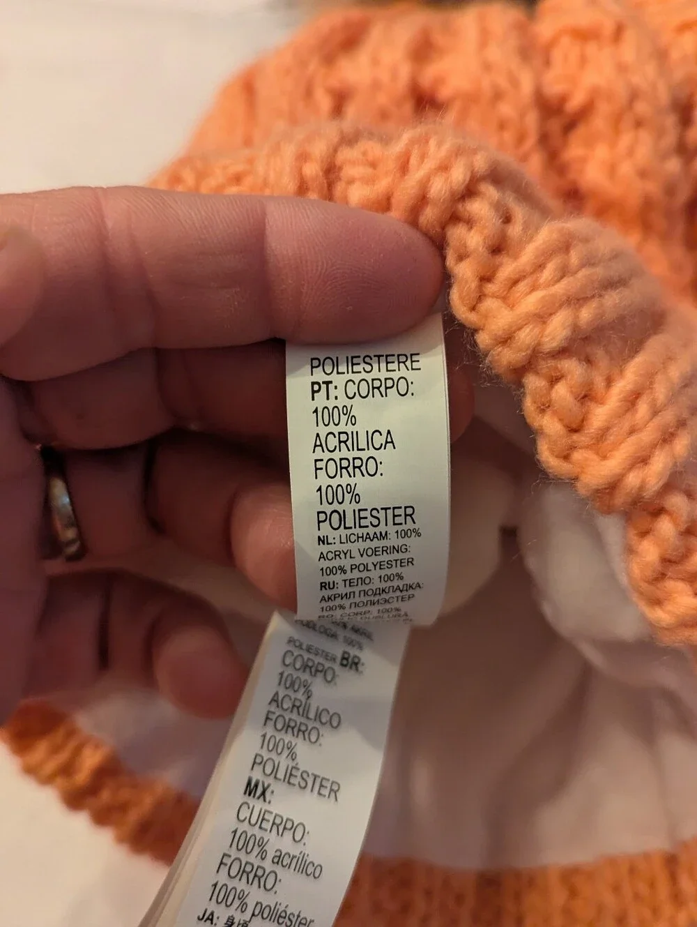Roxy cozy peach